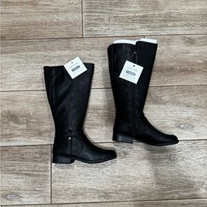 Final Price-Quick Sale-Life Stride Xtrovert-Size 8 -Wide Calf Black Boots-NWT
